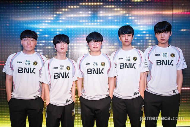 플레이-인 진출을 확정한 BNK 피어엑스 (사진제공: 라이엇게임즈)