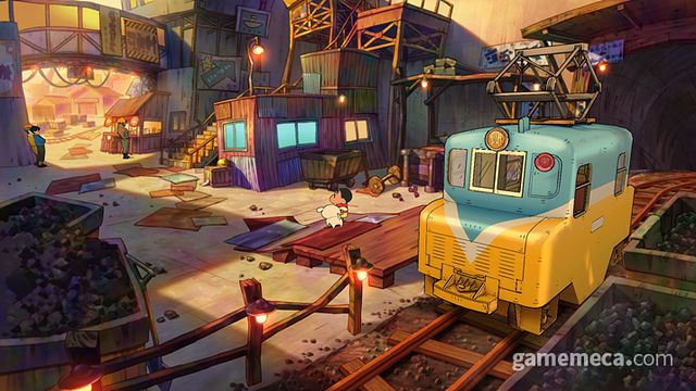 짱구는 못말려! 탄광마을의 흰둥이