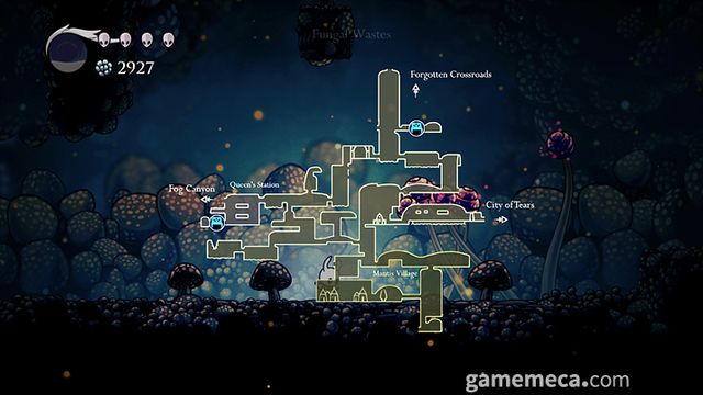 할로우 나이트 스크린샷 (사진출처: 게임 스팀 페이지)