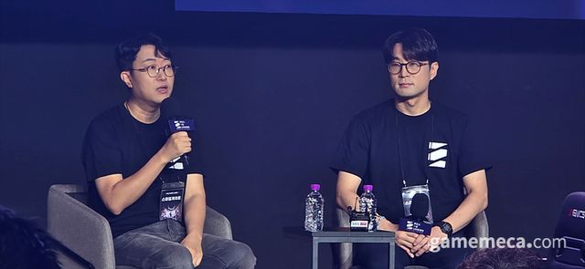 김형석 디렉터는 에픽세븐과 카오스 제로 나이트메어는 잠식이 없을 것이라 말했다 (사진: 게임메카 촬영)