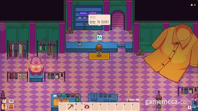 정식 버전에서 더해질 괴물들의 마을과 옷가게 (사진제공: 사일)