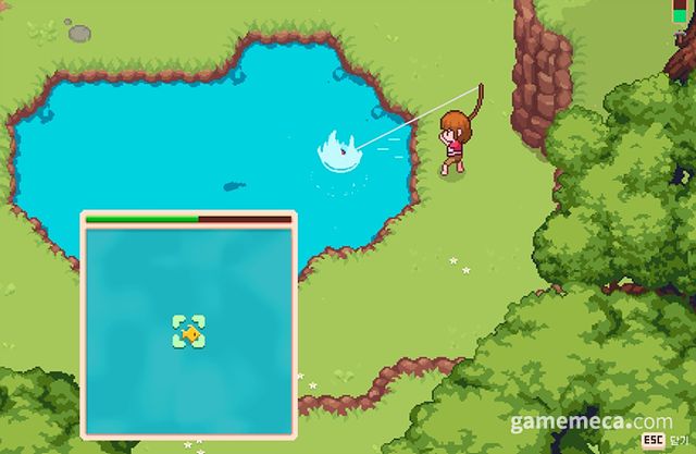 손맛 있는 낚시 (사진: 게임메카 촬영)