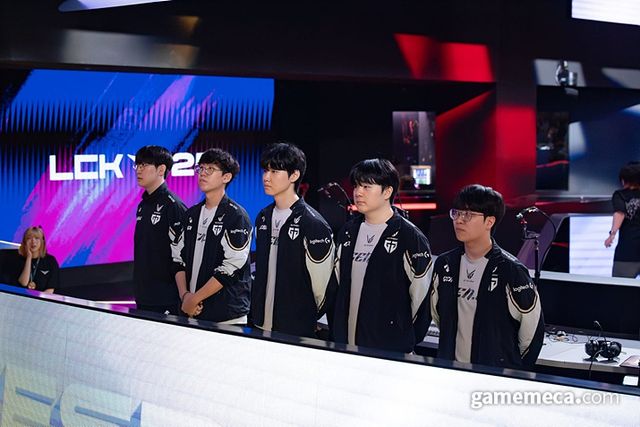 LCK에 참가 중인 젠지 (사진제공: 라이엇게임즈)