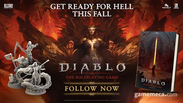 디아블로 TRPG 대표 이미지 (사진출처: 킥스타터)