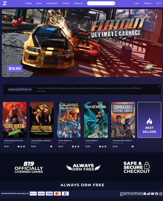 비자와 마스터카드를 결제 수단으로 사용 중인 줌 플랫폼 (사진출처: 줌 플랫폼 공식 홈페이지)