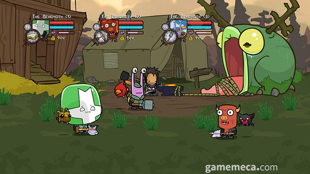 캐슬 크래셔 페인터 보스 파라다이스 스크린샷 (사진출처: 게임 스팀 페이지)