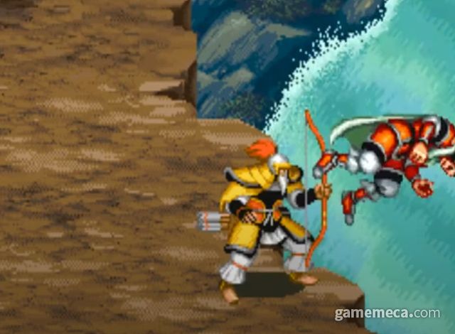 절벽에서 떨어지는 것은 끝이자 새로운 시작일지도...? (사진: 게임메카 촬영)