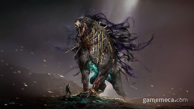 신규 15인 레이드 보스로 추가될 예정인 지옥개 '갸름' (사진출처: 레전드 오브 이미르 공식 사이트)