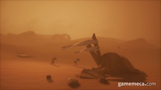 함께 모험하는 주인공 '로우'와 '얼론' (사진출처: 스팀 상점 페이지)