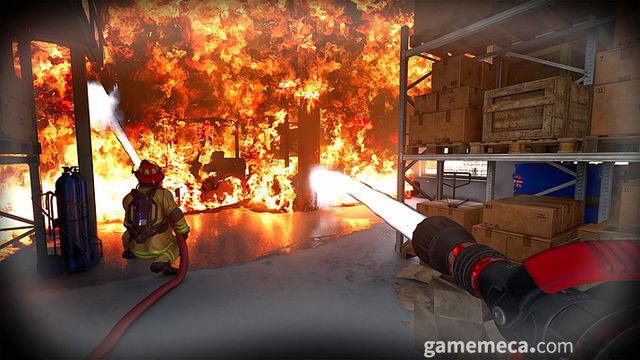 파이어파이팅 시뮬레이터: 이그나이트 스크린샷 (사진출처: 게임 스팀 페이지)