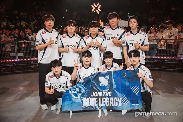 발로란트 챔피언스 파리 플레이오프 진출에 성공한 DRX (사진제공: 라이엇게임즈)