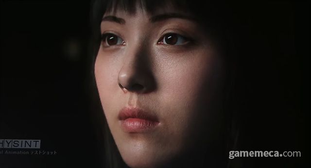 피진트에 적용될 아시아인 랜더링 이미지 (사진출처: 코지마 프로덕션 공식 유튜브 채널)