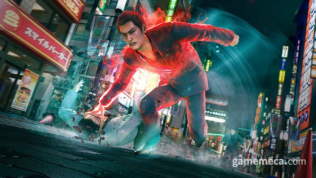 슛복싱에 기반한 미네 요시타카 (사진제공: 세가퍼블리싱코리아)