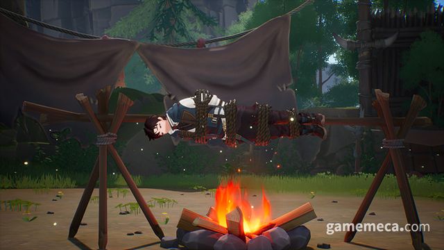 다소 코믹한 원작을 따른다는 평을 받은 '몬길' (사진제공: 넷마블)