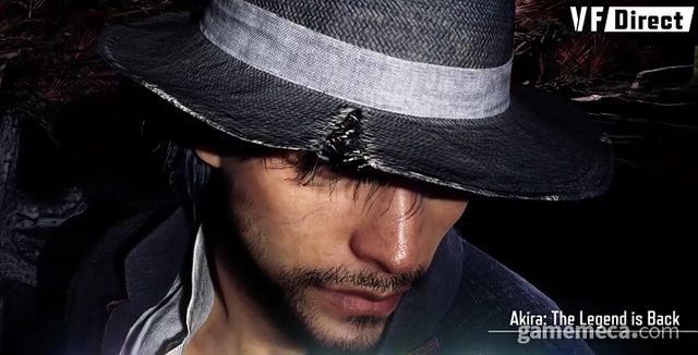 중년 '아키라'의 모습 (사진출처: 세가 공식 유튜브 영상 갈무리)