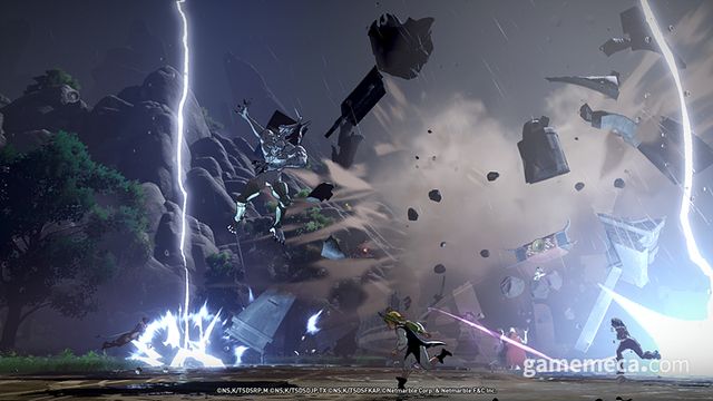 회색 마신 전투 스크린샷 (사진제공: 넷마블)