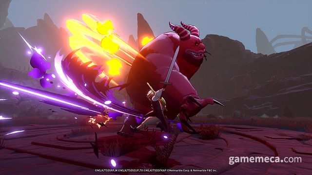 칠대죄 오리진 붉은 마신 전투 (사진제공: 넷마블)