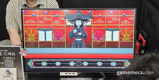 부산인디커넥트페스티벌에서 만난 '풍비박산' (사진: 게임메카 촬영)