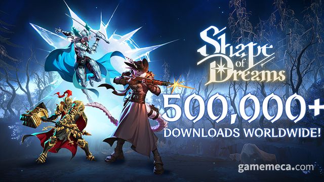 셰이프 오브 드림즈 50만 장 판매 대표 이미지 (사진제공: 네오위즈)