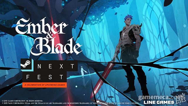 스팀 넥스트페스트에 출품되는 엠버 앤 블레이드 (사진제공: 라인게임즈)
