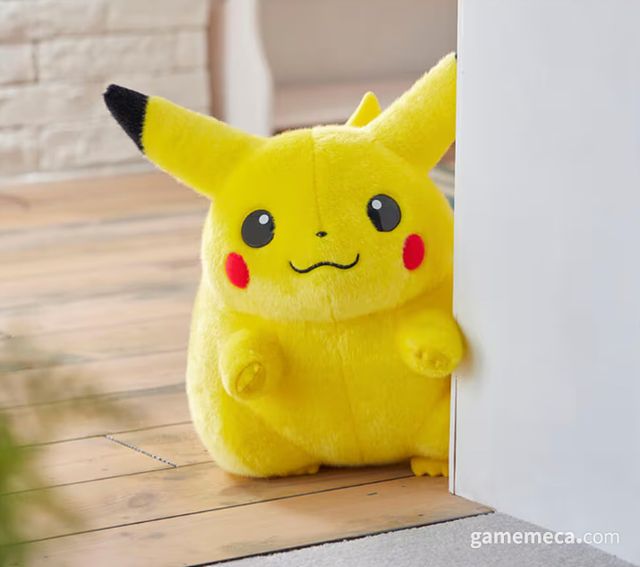 포켓몬스터 레드·그린 30주년 기념으로 출시된 피카츄 봉제 인형 (사진출처: 다카라 토미 온라인 스토어 홈페이지)