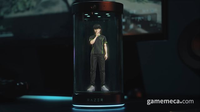 아바타로 등장한 '페이커' (사진출처: 레이저 공식 유튜브 영상 갈무리)