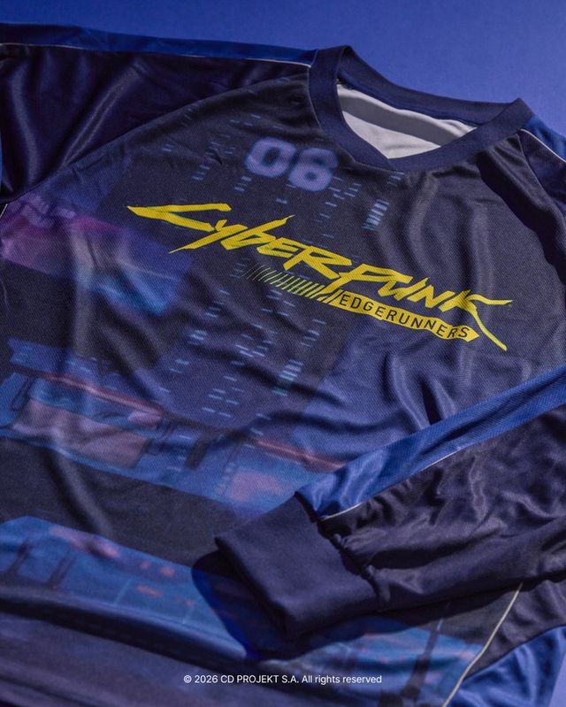 사이버펑크: 엣지러너 협업 의류 이미지 (사진제공: CD 프로젝트 레드)