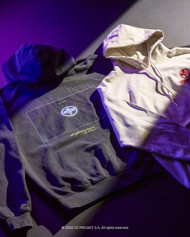 사이버펑크: 엣지러너 협업 의류 이미지 (사진제공: CD 프로젝트 레드)