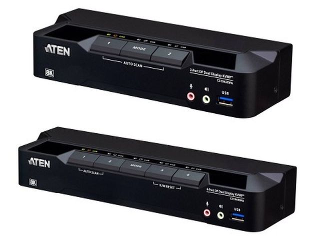 에이텐이 출시하는 CS1942DPA와 CS1944DPA(사진제공: 에이텐 코리아)