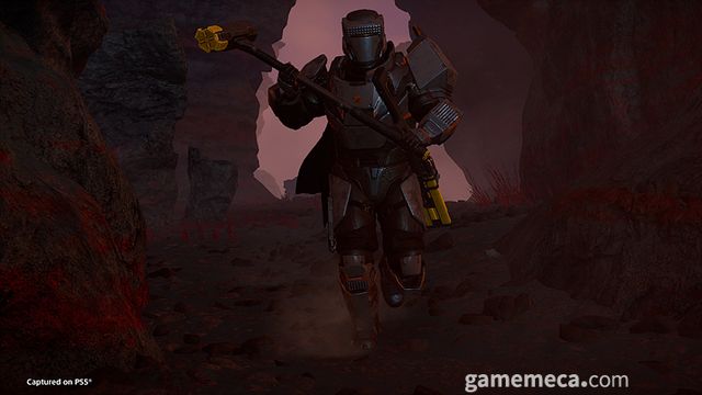 신규 근접 대전차 무기인 벽 폭파 망치 반응도 좋다 (사진출처: 게임 스팀 페이지)