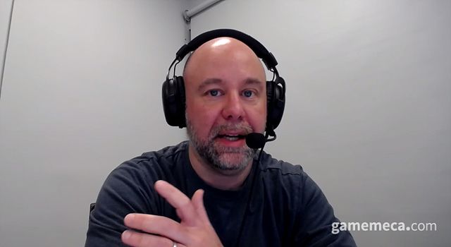 라이엇게임즈 크리스 그릴리 e스포츠 글로벌 총괄 (사진: 게임메카 촬영)