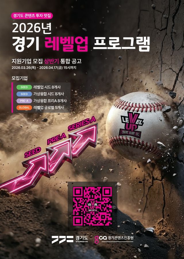 2026 경기 레벨업 프로그램 관련 이미지(사진제공: 경기콘텐츠진흥원)