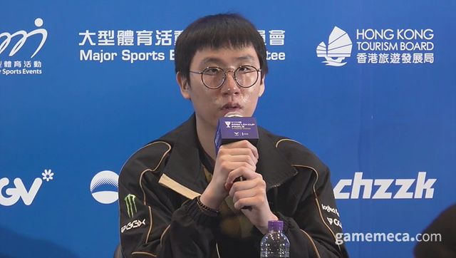 젠지 '룰러' 박재혁 선수 (사진: 게임메카 촬영)