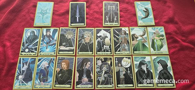 마이너 아르카나 구성 (사진: 게임메카 촬영)