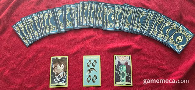 간단한 질문에 쓰기 좋은 스탠다르의 통찰로 타로를 보았습니다만.... (사진: 게임메카 촬영)