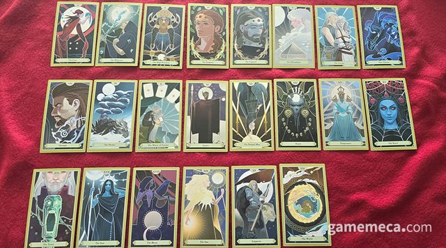 메이저 아르카나에는 도바킨의 여정 속에서 알게되는 여러 주요 인물과 용들이 등장합니다 (사진: 게임메카 촬영)