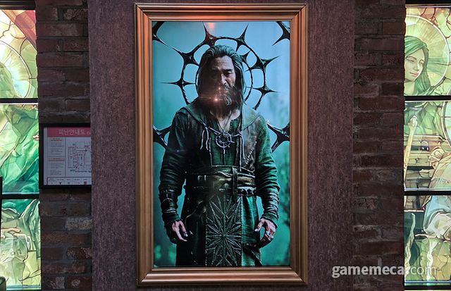 벽면에는 이미 증오의 군주가 자리 잡고 있다 (사진: 게임메카 촬영)