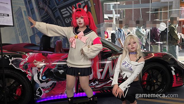 예쁘고 멋진 코스어 분들도 인기 만점이었다