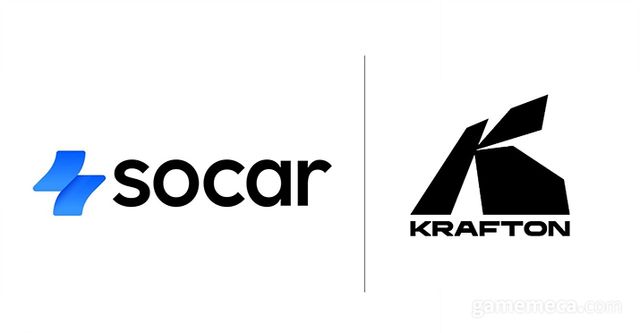 쏘카, 크래프톤 공식 CI 이미지 (자료출처: 쏘카, 크래프톤 공식 홈페이지)