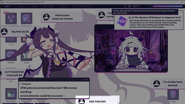 아니 여기서 파시즘이? (사진출처: 스팀 공식 커뮤니티)