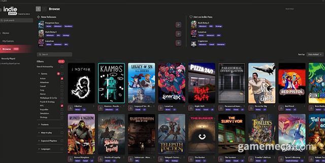인디패스 플랫폼 이미지 (사진출처: 인디패스 공식 유튜브 영상 갈무리)