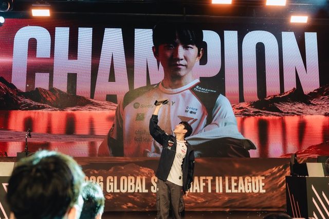 2026 GSL 시즌1 우승자 김준호(사진제공: SOOP)