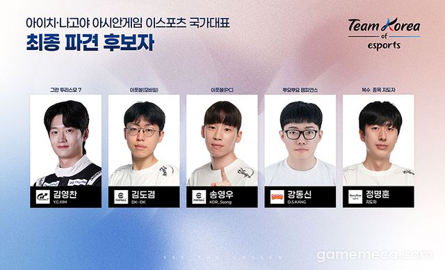 파견 후보자 (사진제공: 한국e스포츠협회)