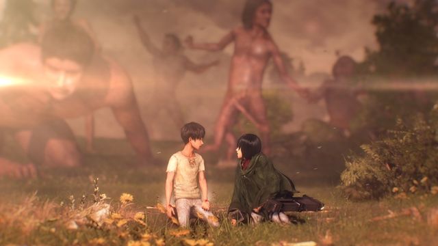 인기 애니메이션 '진격의 거인'을 원작으로 한 게임 '진격의 거인3'의 모습(사진제공: 디지털터치)