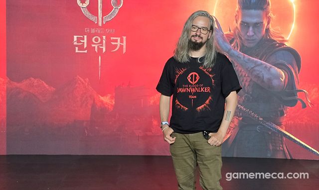 야쿠프 슈말렉 내러티브 디렉터 (사진: 게임메카 촬영)