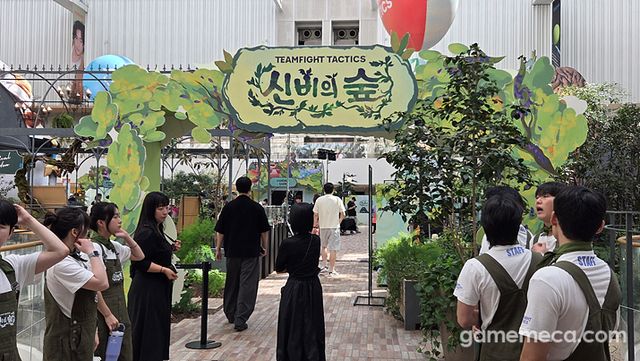 이를 따라가면 신비의 숲 입구를 찾을 수 있다 (사진: 게임메카 촬영)