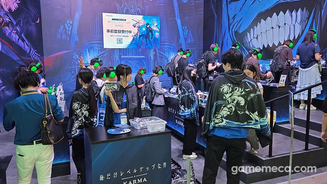 전 세계적인 인기를 끌고 있는 IP인 만큼, 시연 부스는 진작에 가득 찼다 (사진: 게임메카 촬영)