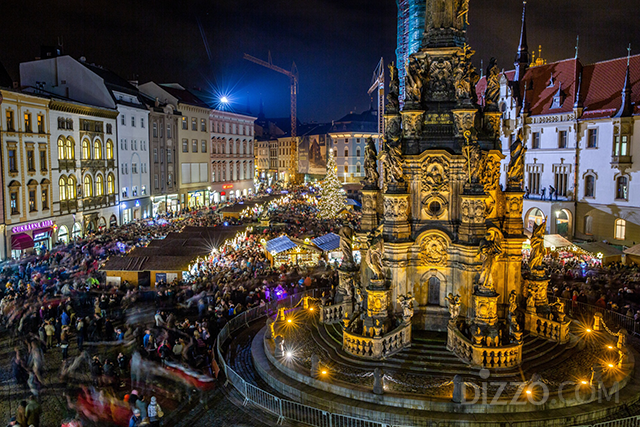 올로모우츠(Olomouc) 크리스마스 마켓(사진제공=체코관광청)