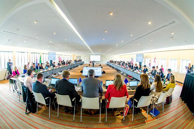 제23차 IMDRF 정기총회 회의 모습 /사진=식품의약품안전처