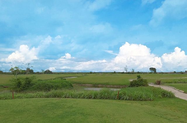 Old 코스 MIRI 1번홀 전경.